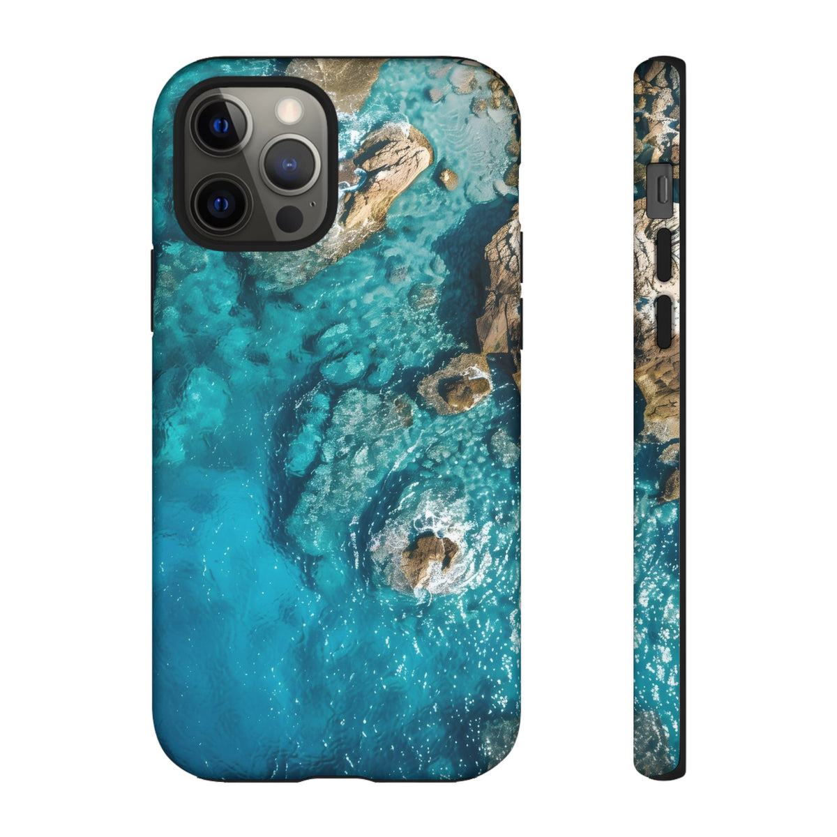 Nature sea landscape with idyllic view of water Tough Phone Case