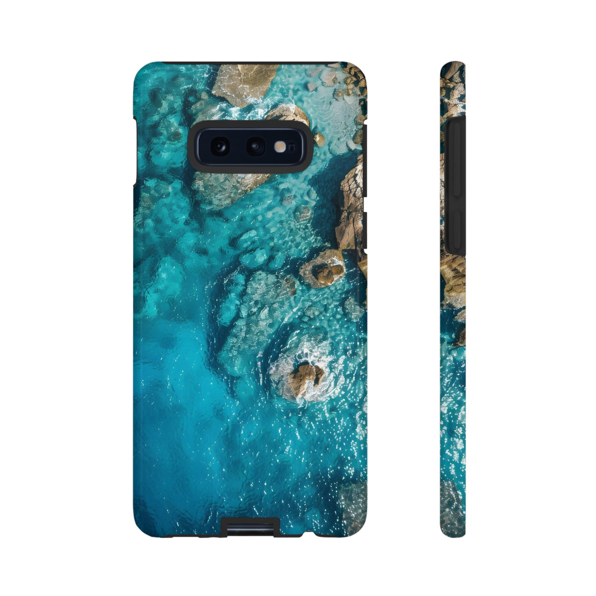 Nature sea landscape with idyllic view of water Tough Phone Case