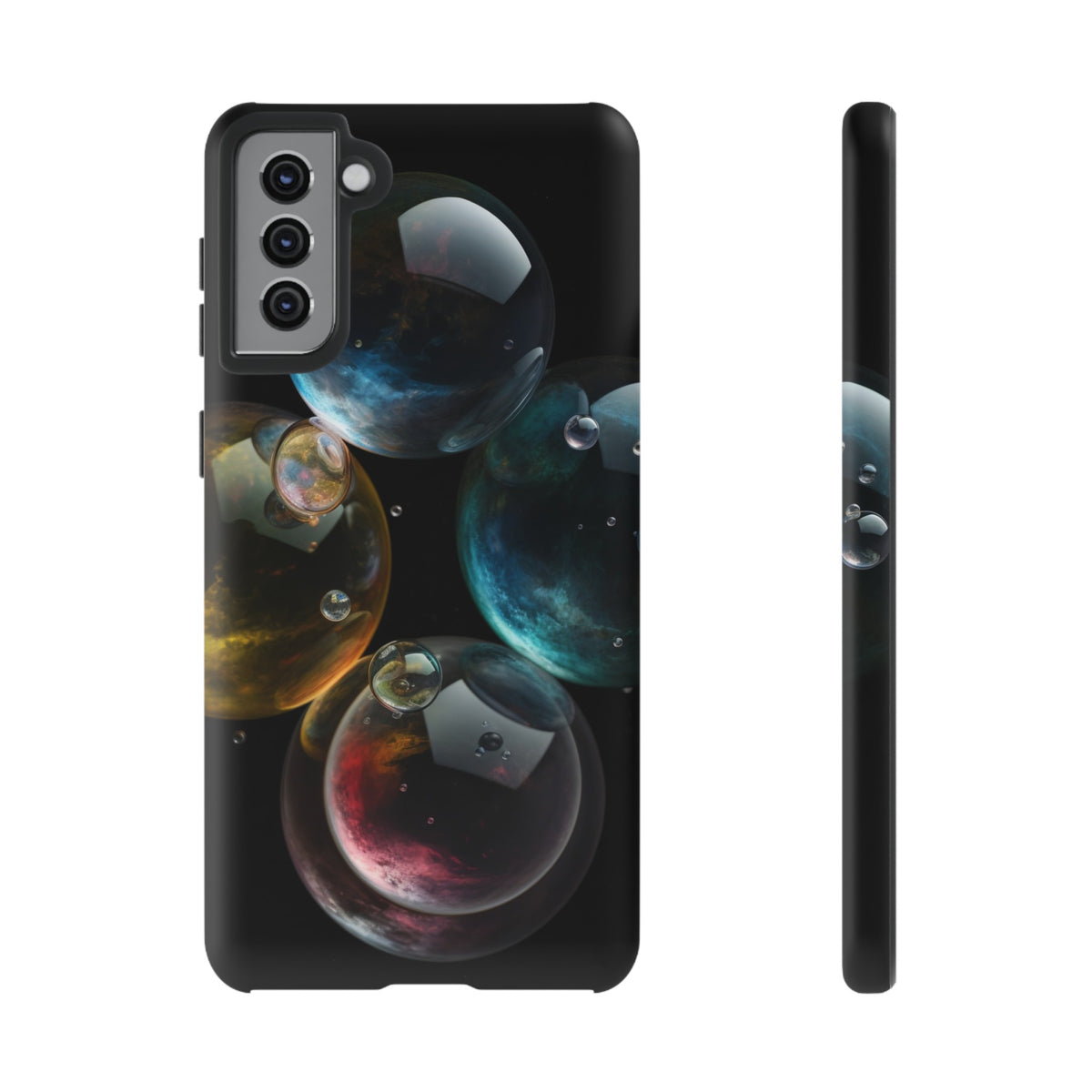 Shiny Bubbles Tough Phone Cases