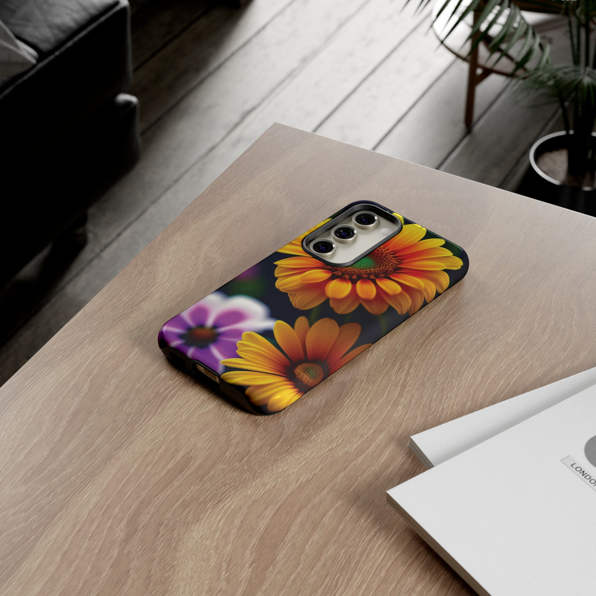 Flowers that are as beautiful as the sun Tough Phone Cases