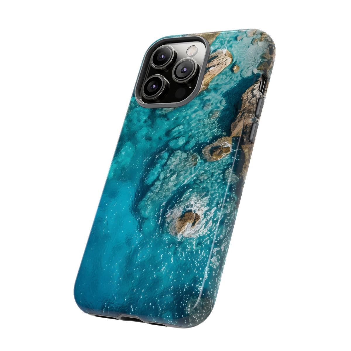 Nature sea landscape with idyllic view of water Tough Phone Case