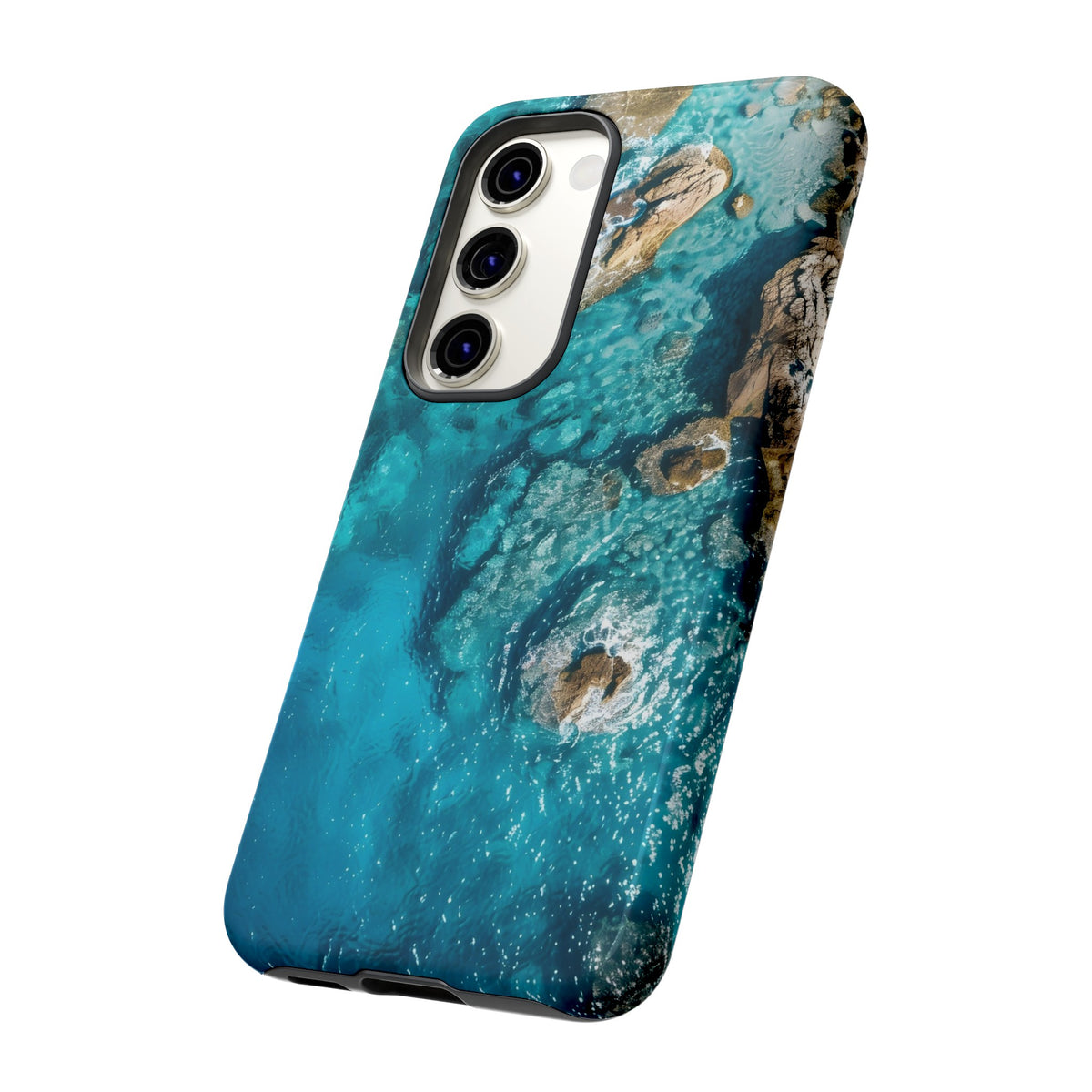 Nature sea landscape with idyllic view of water Tough Phone Case