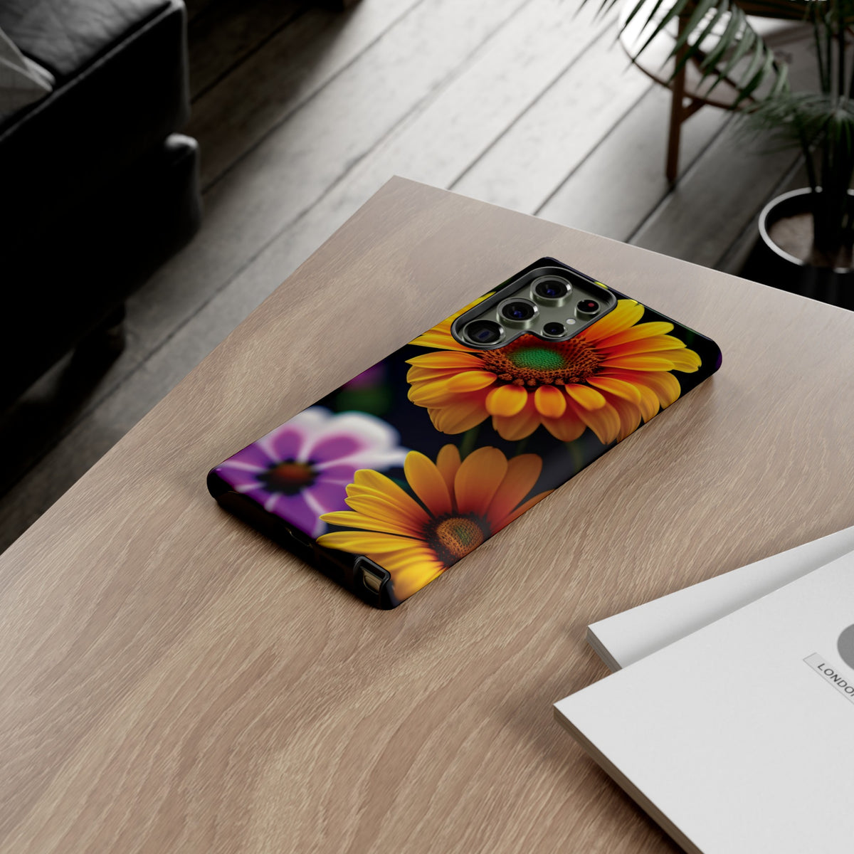 Flowers that are as beautiful as the sun Tough Phone Cases