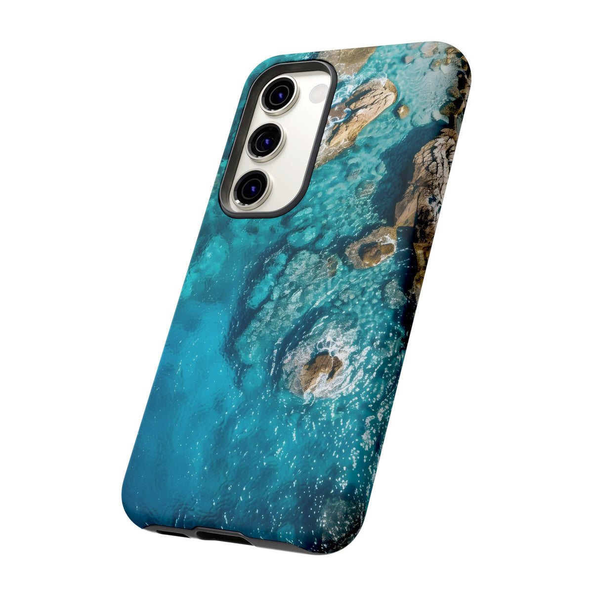 Nature sea landscape with idyllic view of water Tough Phone Case