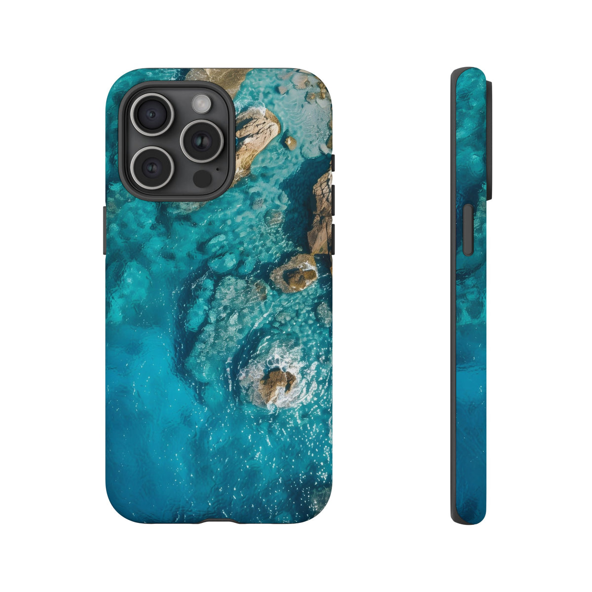 Nature sea landscape with idyllic view of water Tough Phone Case