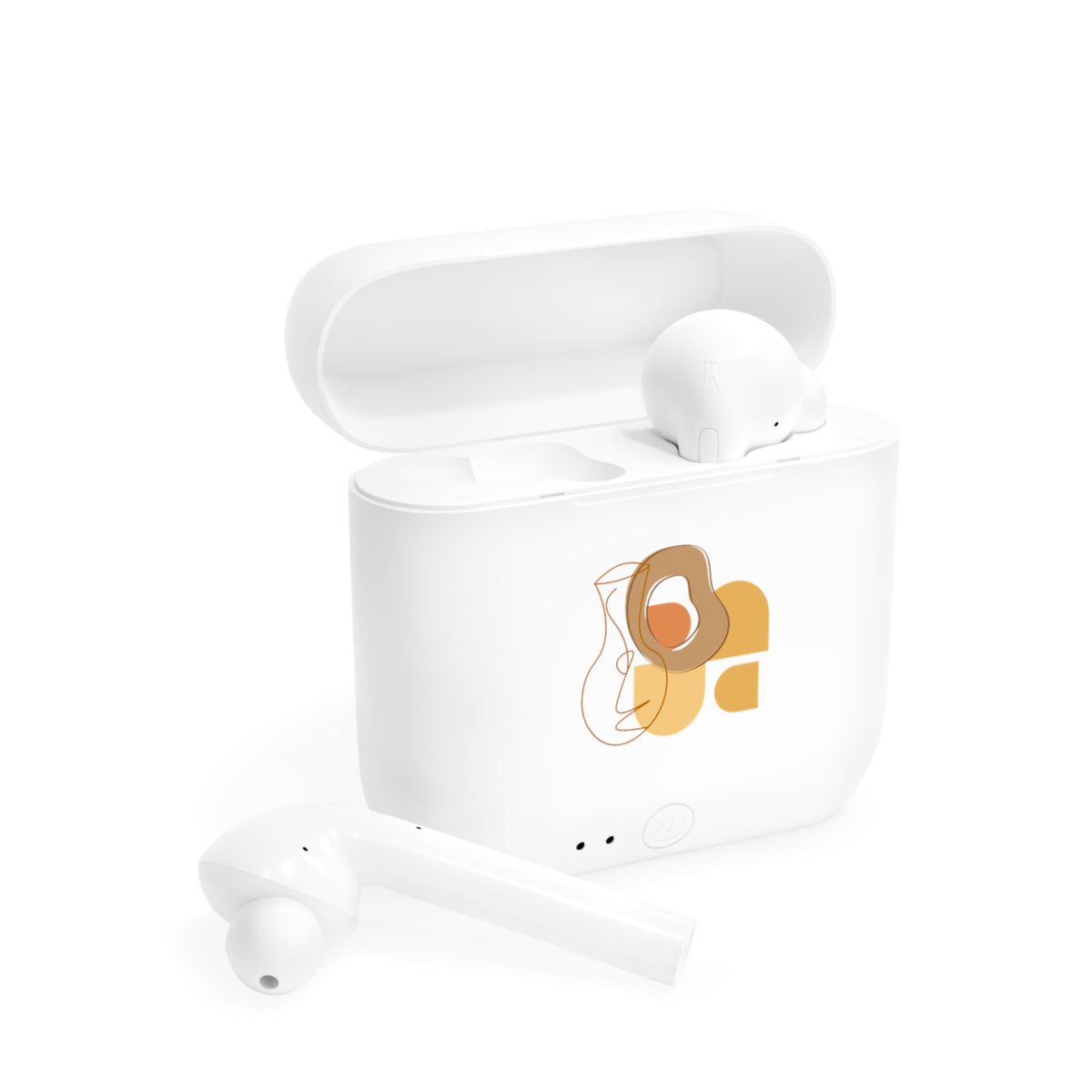 Boho Minimalist Irregular shapes Wireless Earbuds