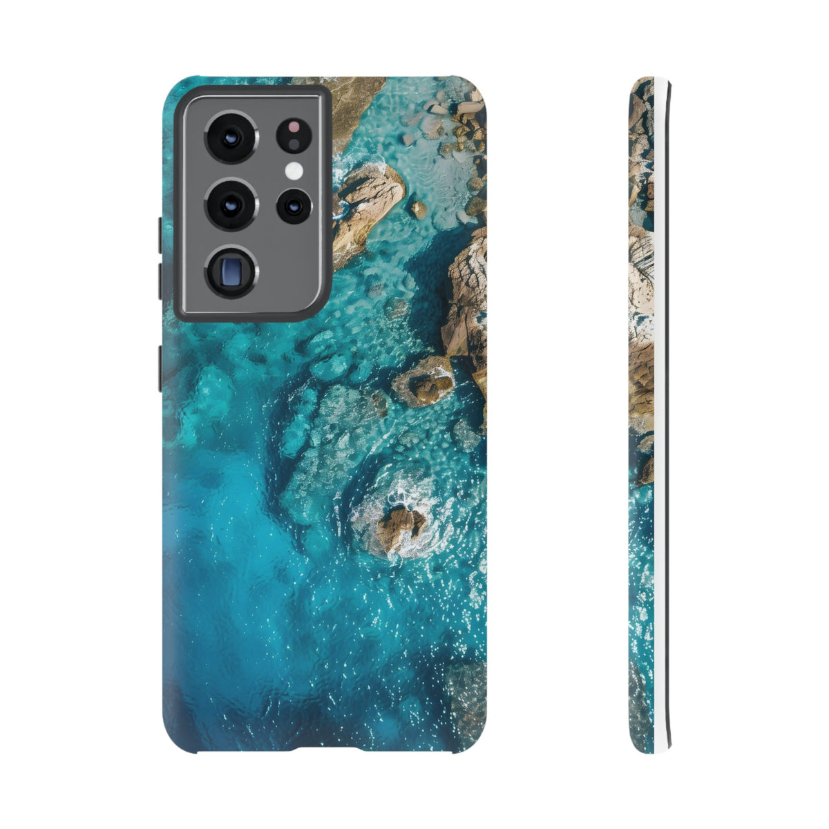 Nature sea landscape with idyllic view of water Tough Phone Case