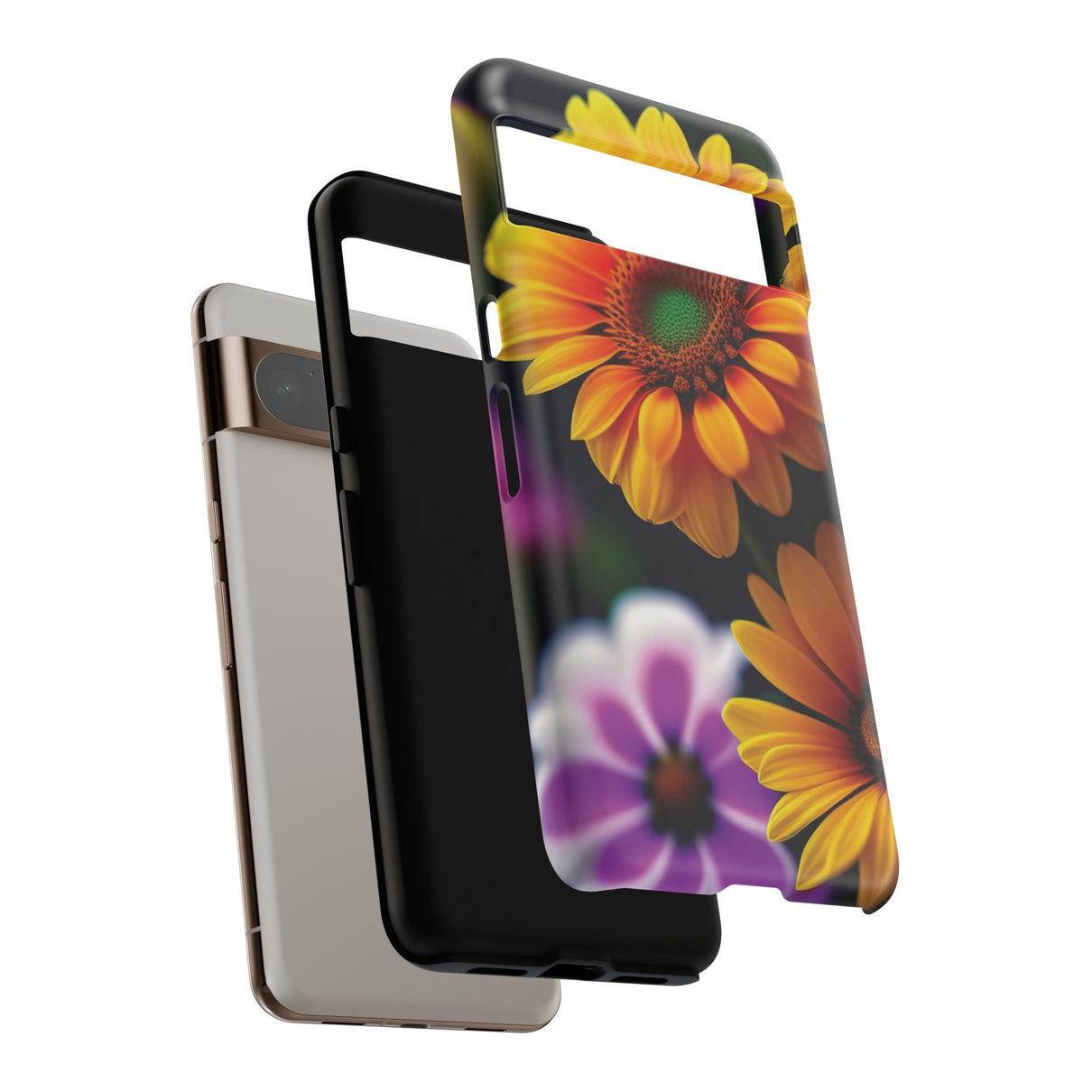 Flowers that are as beautiful as the sun Tough Phone Cases