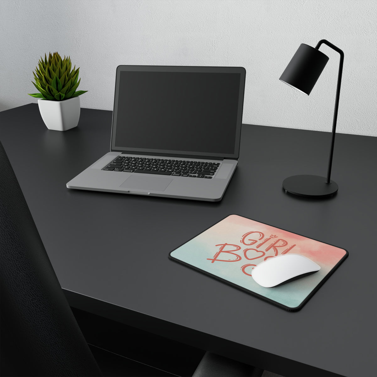 Girl Boss Non-Slip Mouse Pad