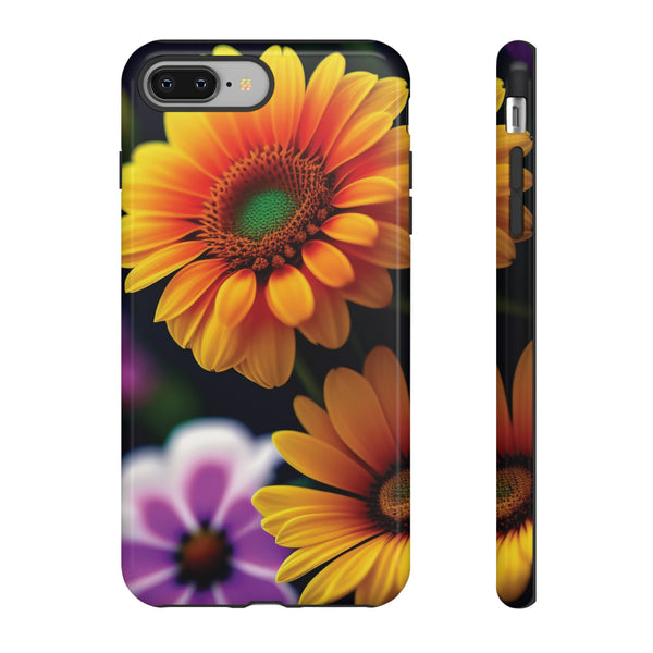 Flowers that are as beautiful as the sun Tough Phone Cases