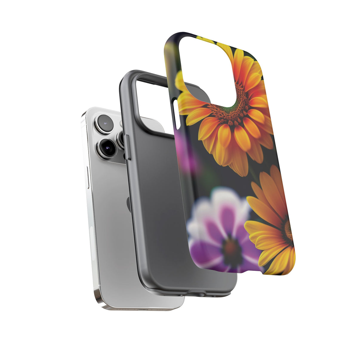 Flowers that are as beautiful as the sun Tough Phone Cases