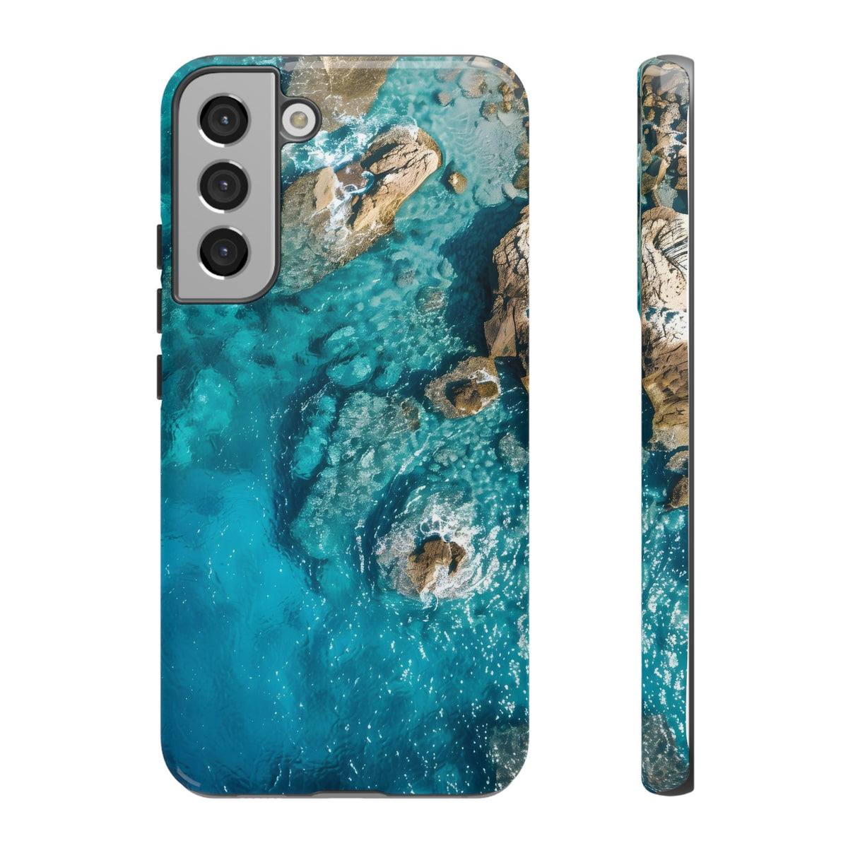 Nature sea landscape with idyllic view of water Tough Phone Case