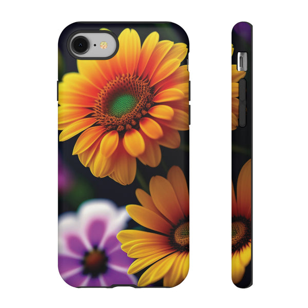 Flowers that are as beautiful as the sun Tough Phone Cases