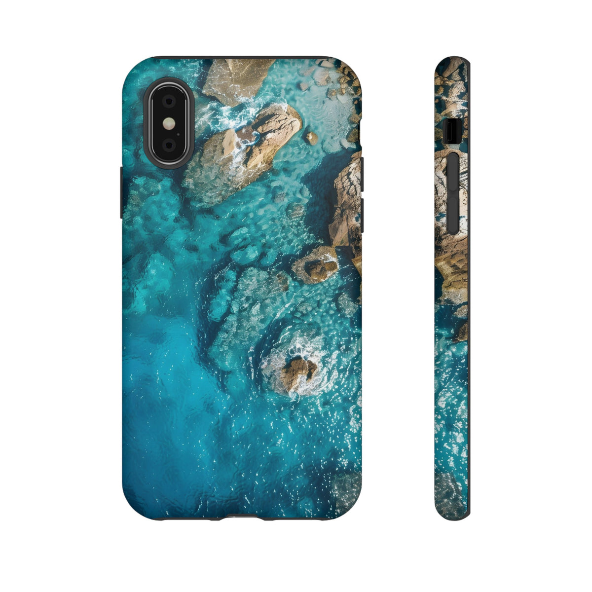 Nature sea landscape with idyllic view of water Tough Phone Case