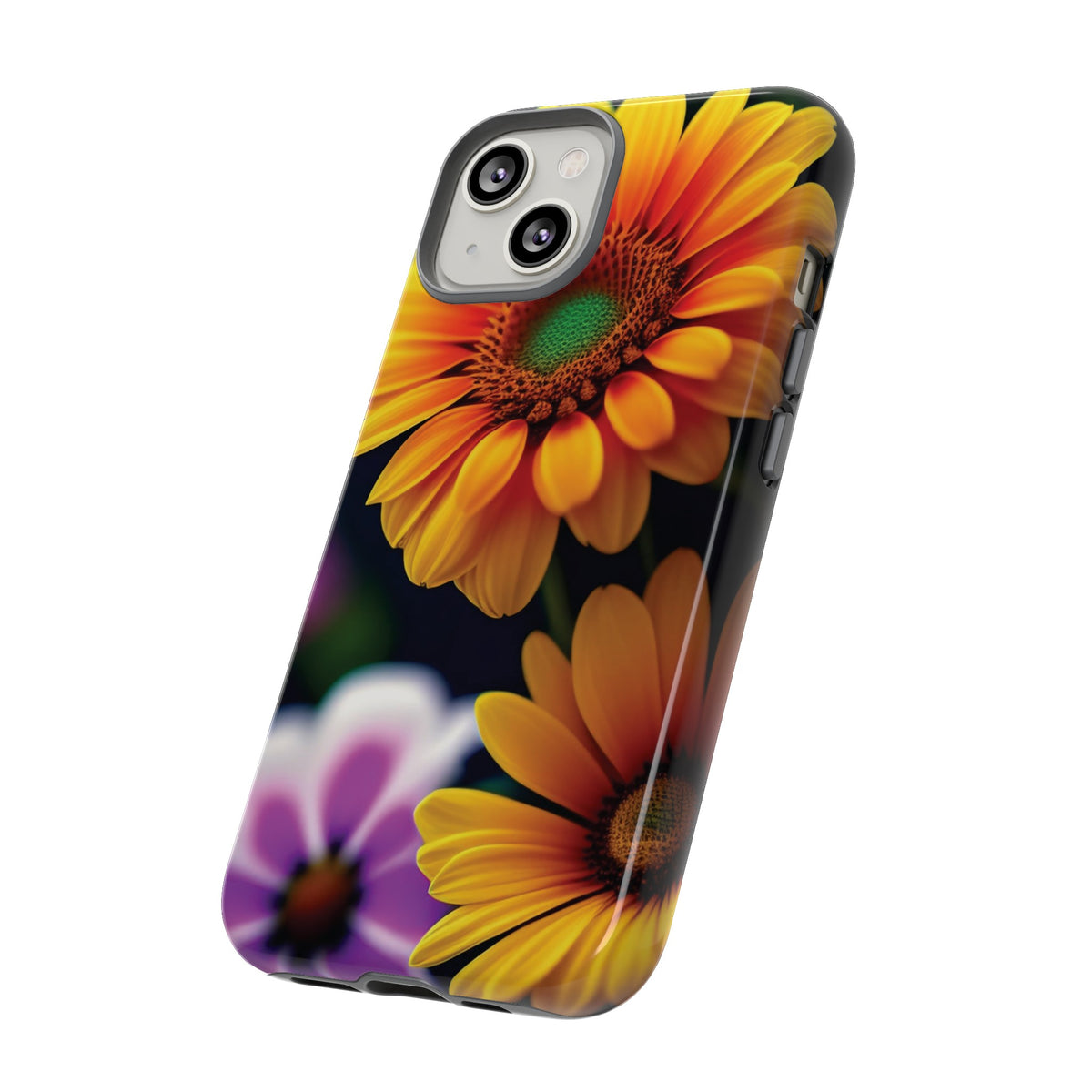 Flowers that are as beautiful as the sun Tough Phone Cases