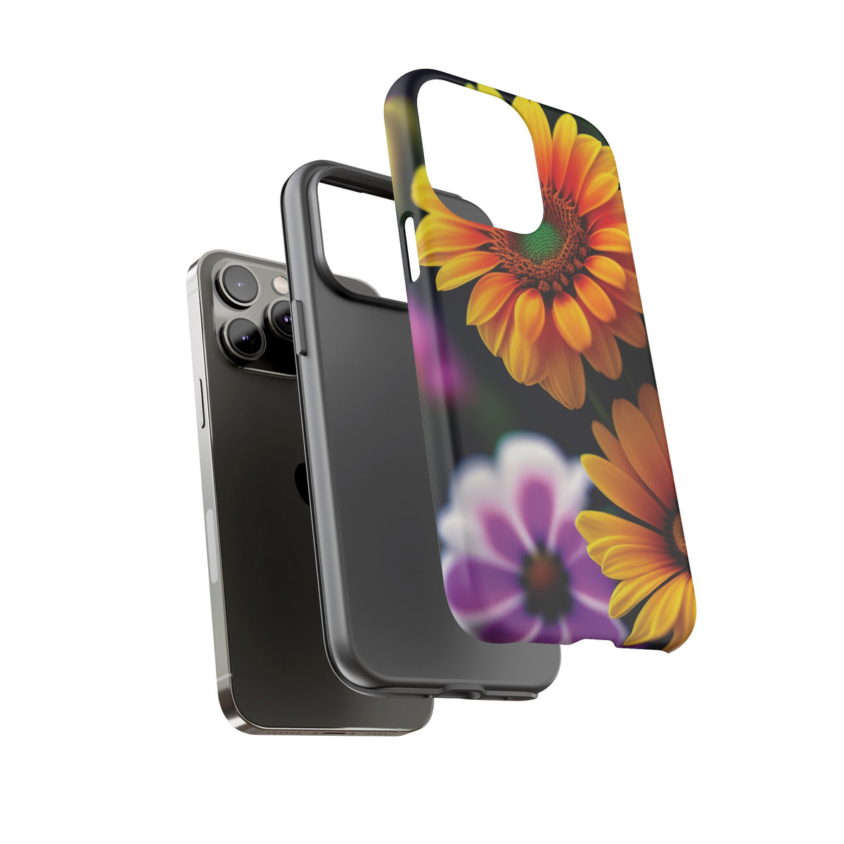 Flowers that are as beautiful as the sun Tough Phone Cases