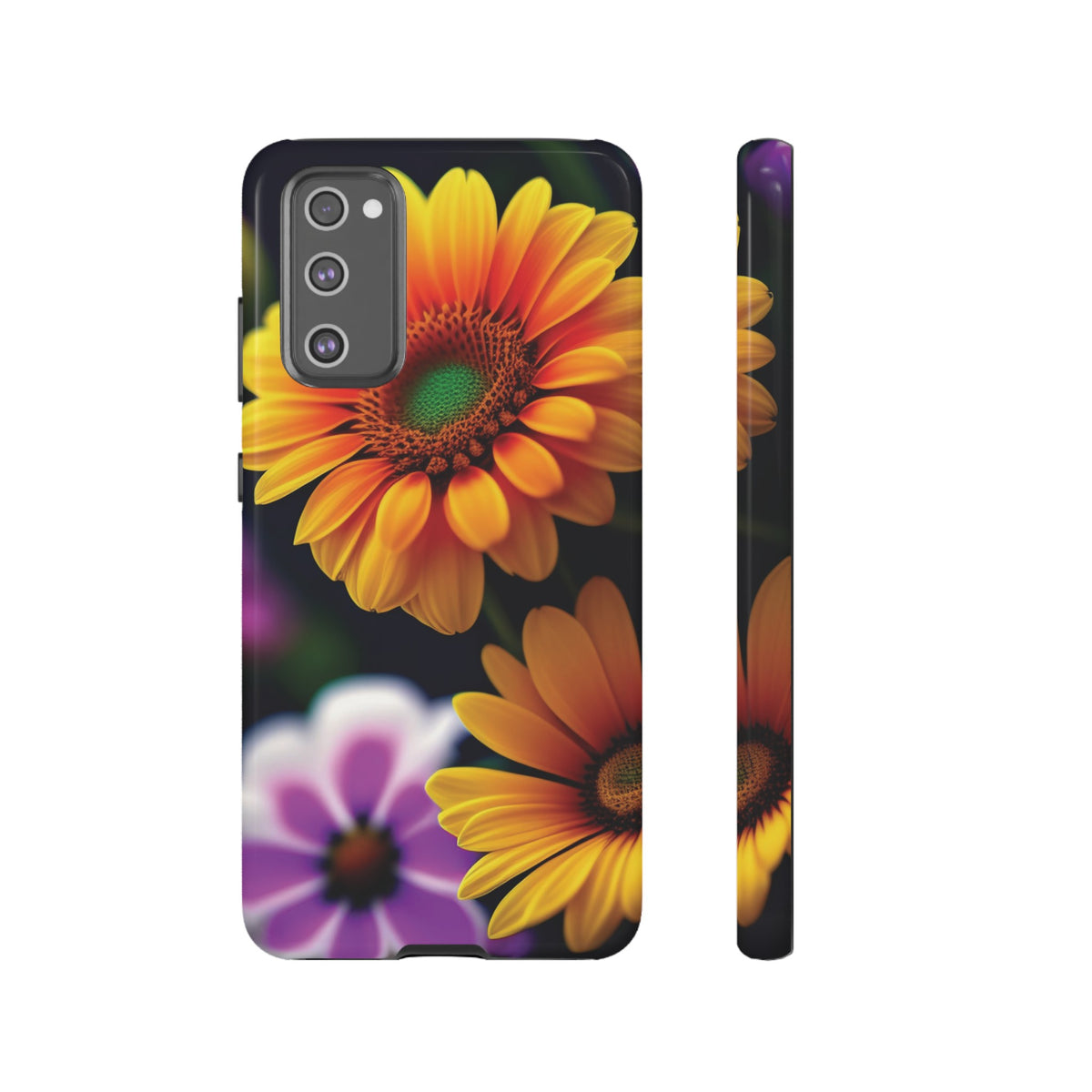 Flowers that are as beautiful as the sun Tough Phone Cases