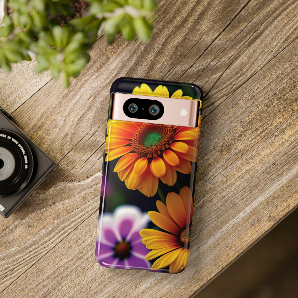 Flowers that are as beautiful as the sun Tough Phone Cases