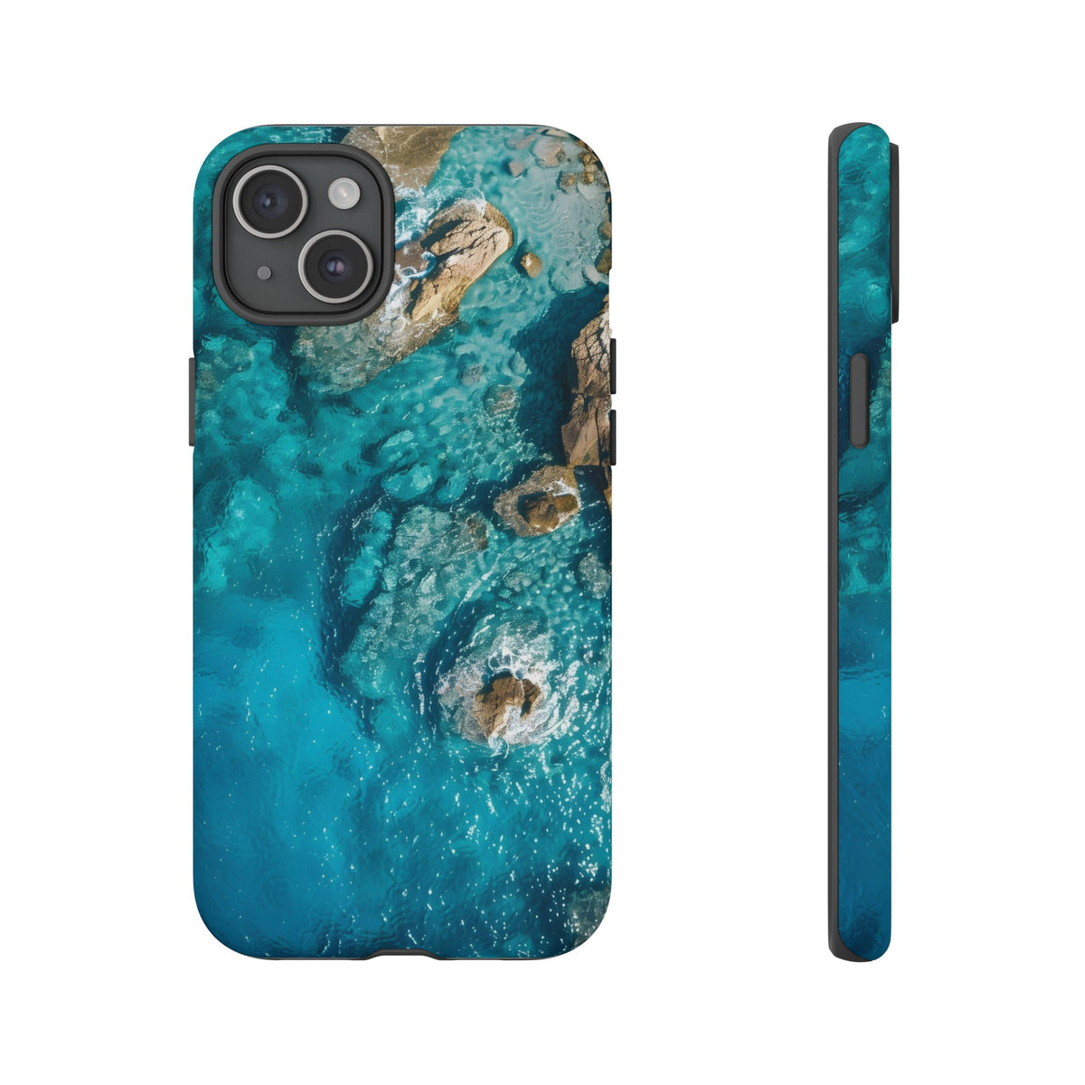 Nature sea landscape with idyllic view of water Tough Phone Case