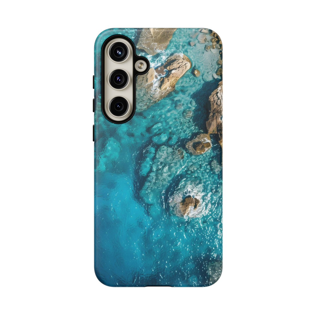 Nature sea landscape with idyllic view of water Tough Phone Case