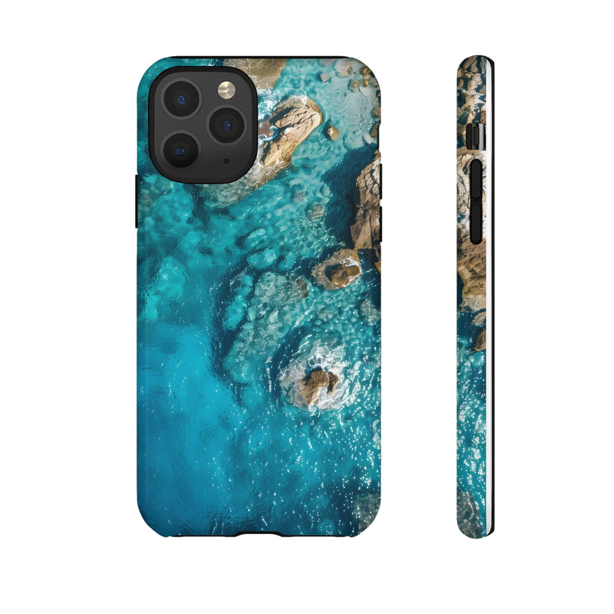 Nature sea landscape with idyllic view of water Tough Phone Case