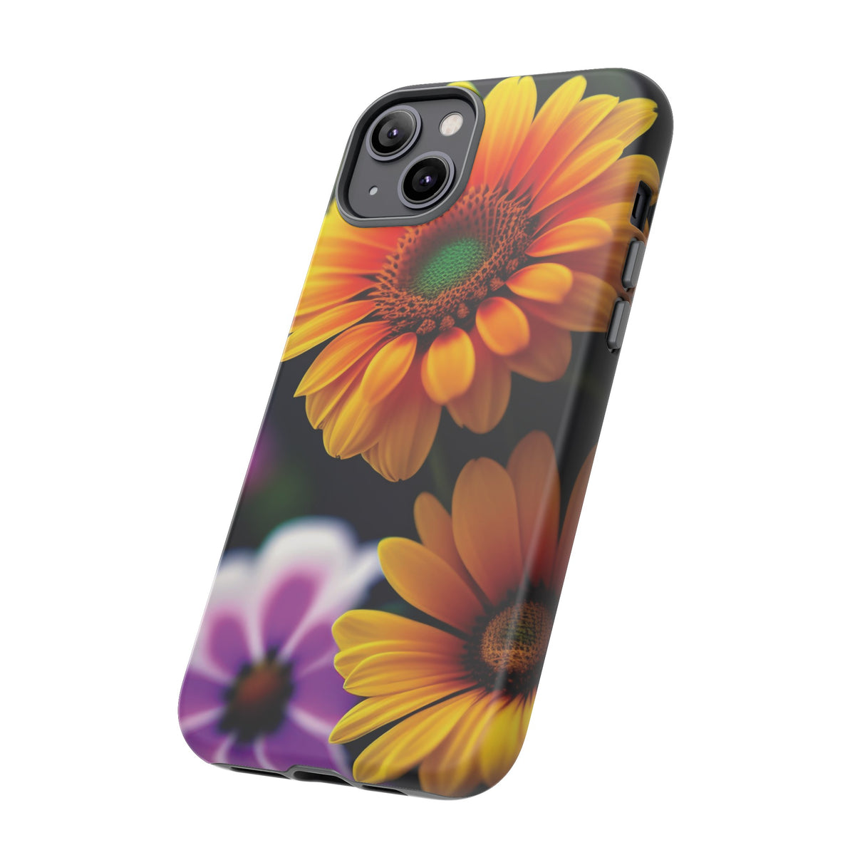 Flowers that are as beautiful as the sun Tough Phone Cases