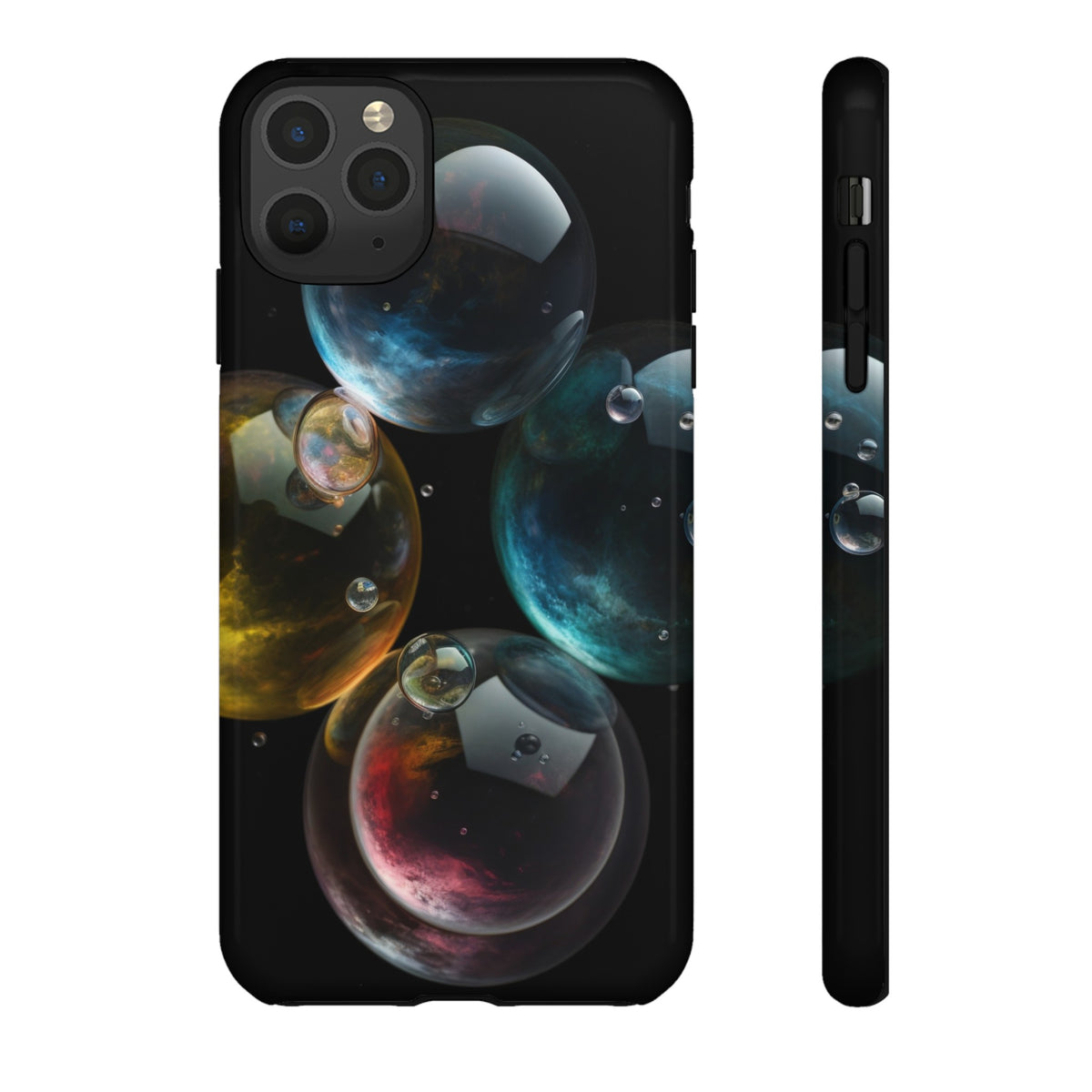 Shiny Bubbles Tough Phone Cases