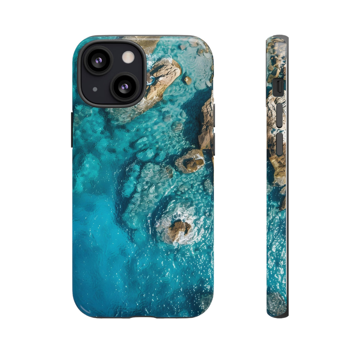 Nature sea landscape with idyllic view of water Tough Phone Case