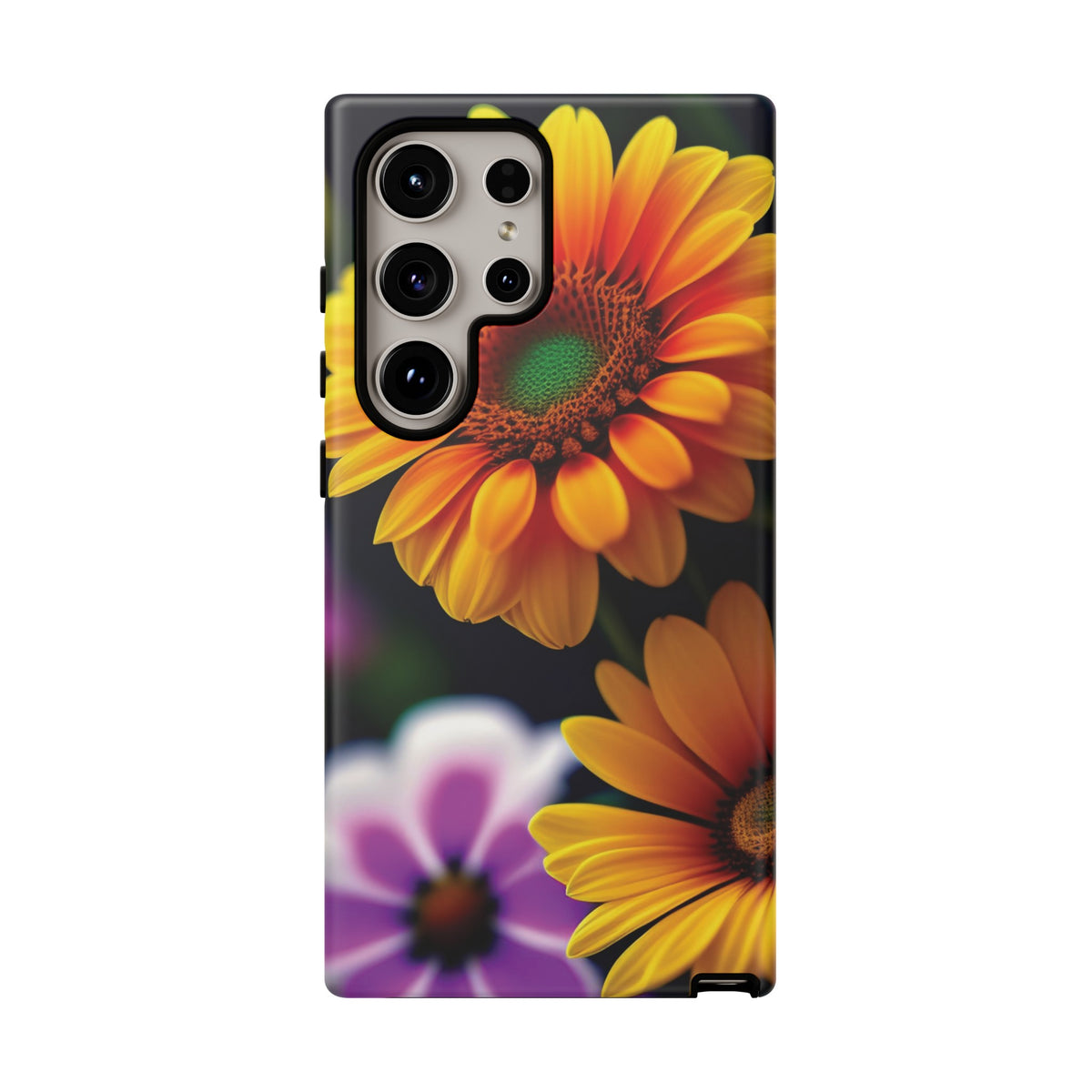 Flowers that are as beautiful as the sun Tough Phone Cases