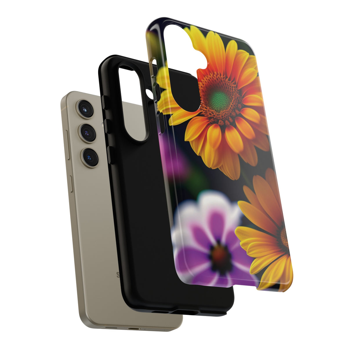 Flowers that are as beautiful as the sun Tough Phone Cases