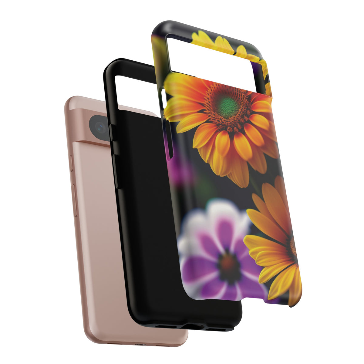 Flowers that are as beautiful as the sun Tough Phone Cases