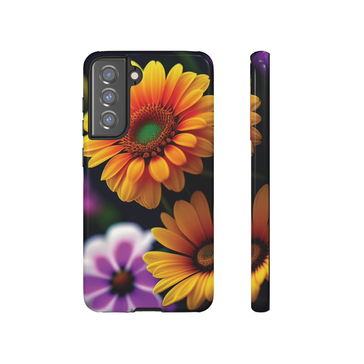 Flowers that are as beautiful as the sun Tough Phone Cases