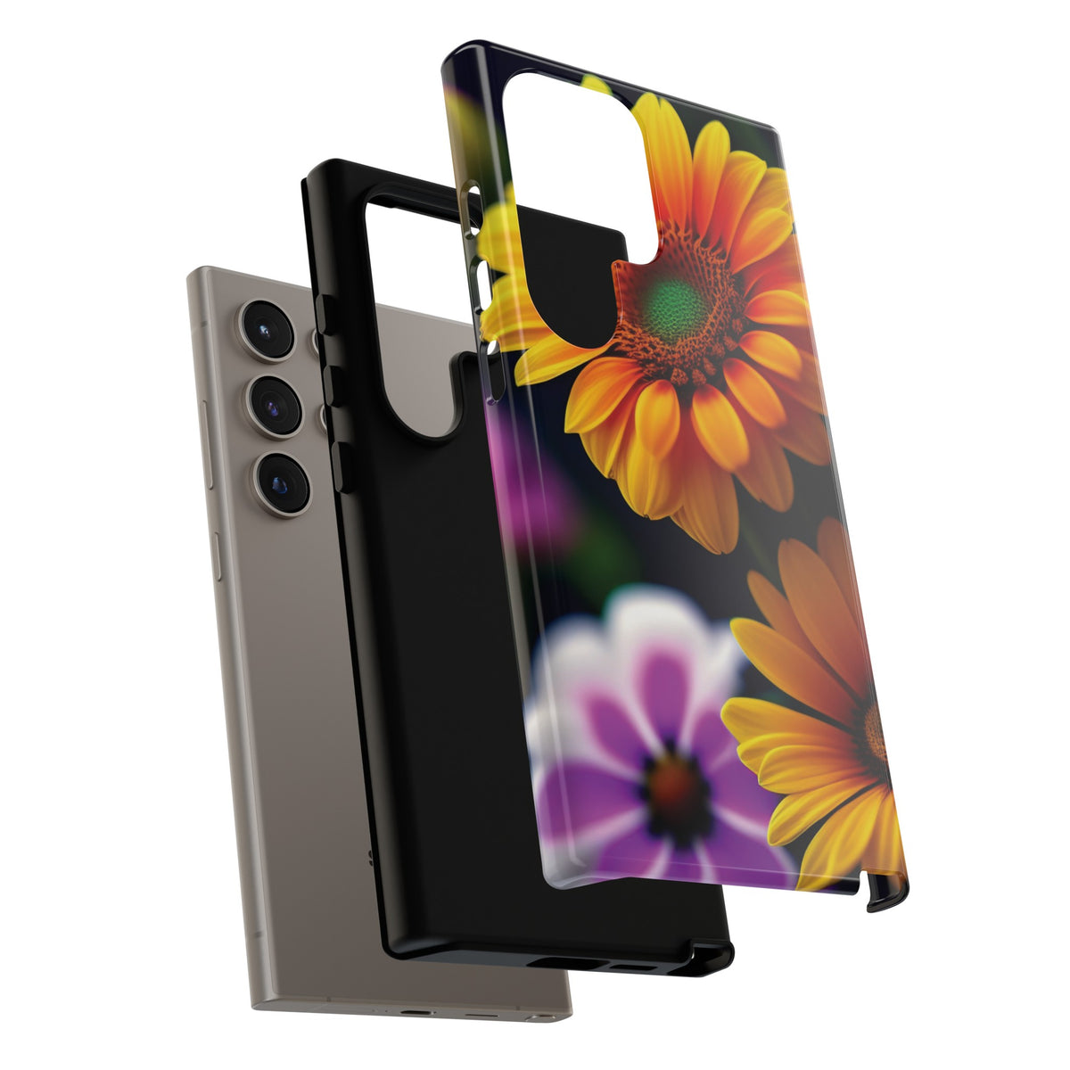 Flowers that are as beautiful as the sun Tough Phone Cases