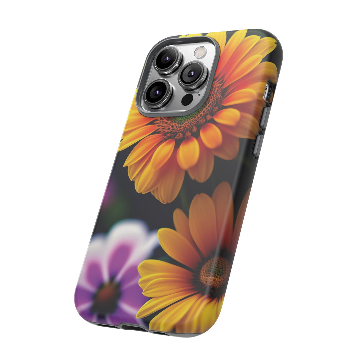 Flowers that are as beautiful as the sun Tough Phone Cases