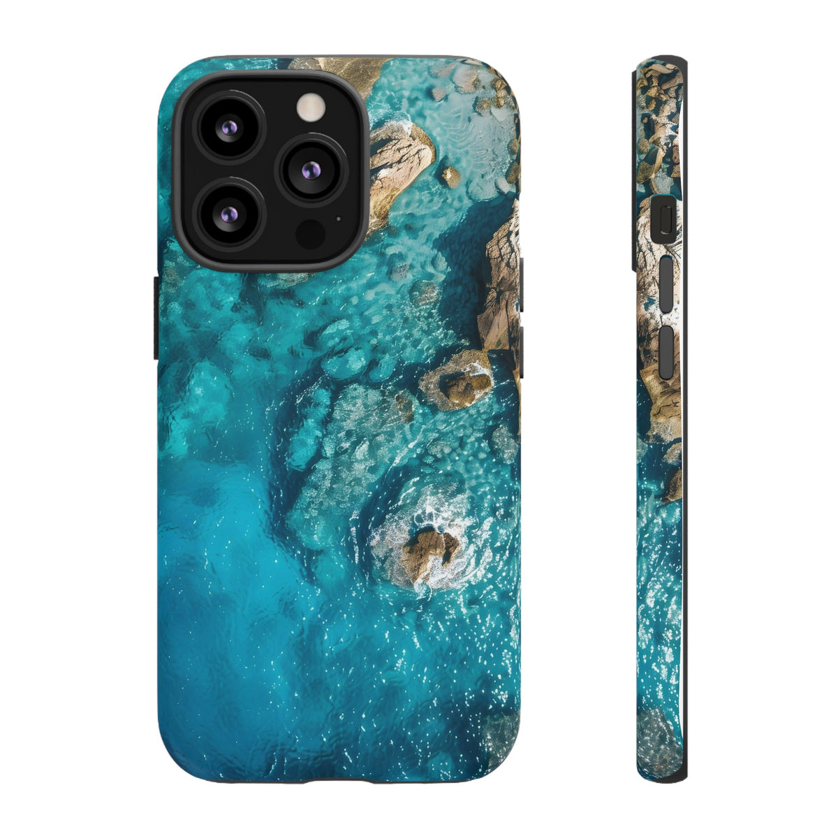 Nature sea landscape with idyllic view of water Tough Phone Case