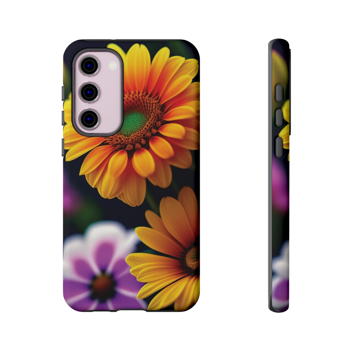 Flowers that are as beautiful as the sun Tough Phone Cases