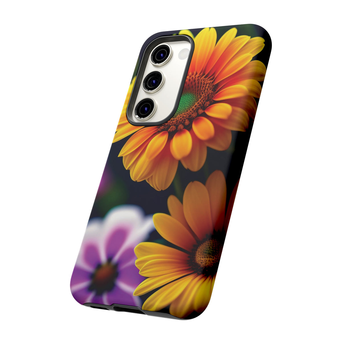 Flowers that are as beautiful as the sun Tough Phone Cases