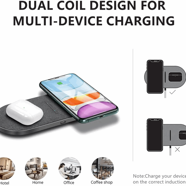 Dual Wireless Charging Pad