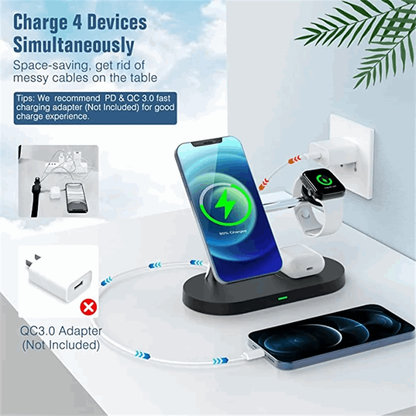 3-in-1 Wireless Charging Stand