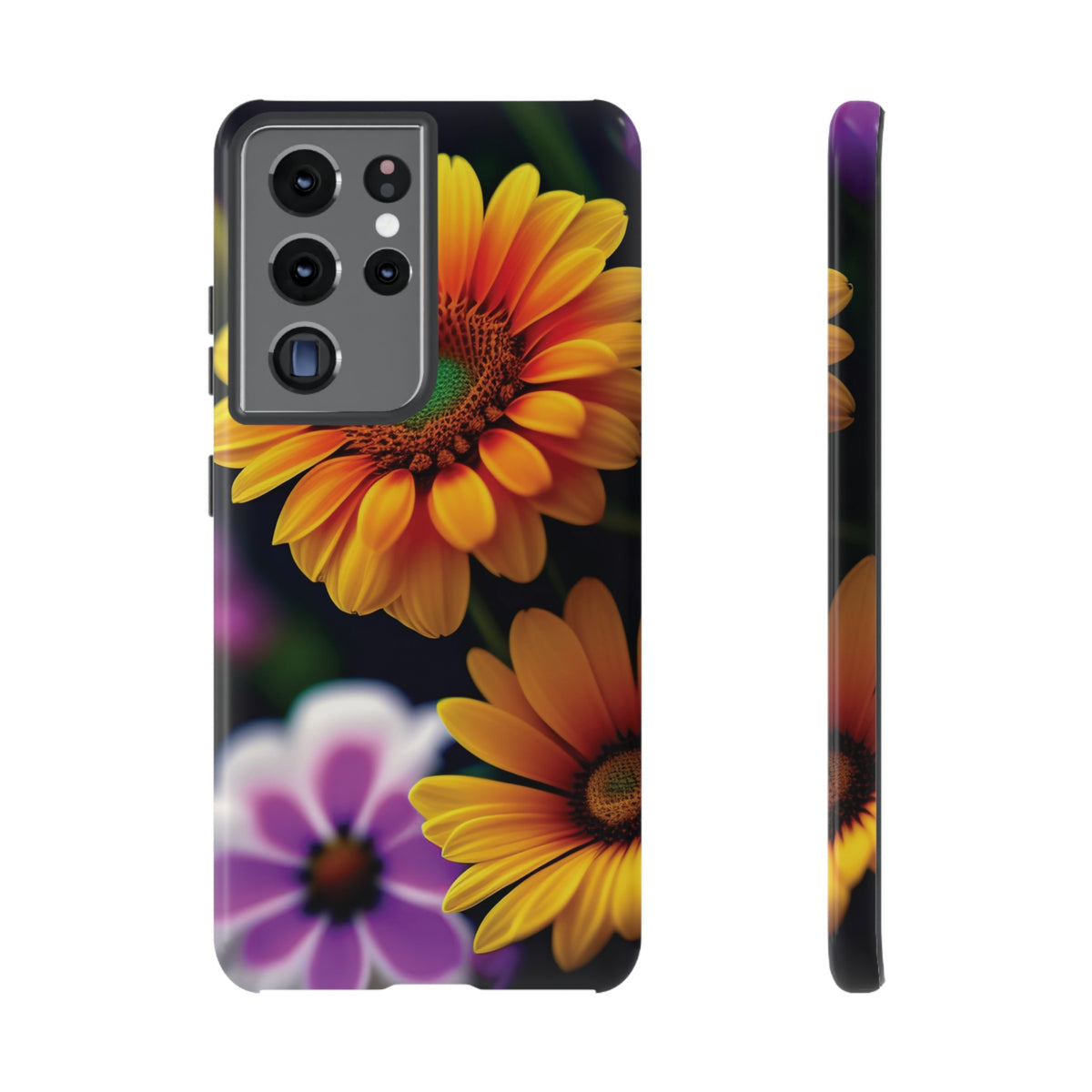 Flowers that are as beautiful as the sun Tough Phone Cases