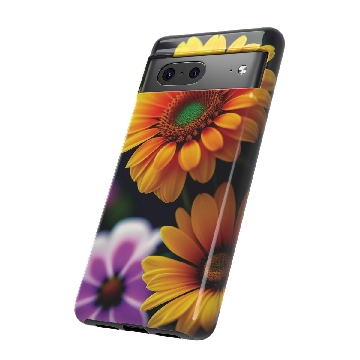 Flowers that are as beautiful as the sun Tough Phone Cases