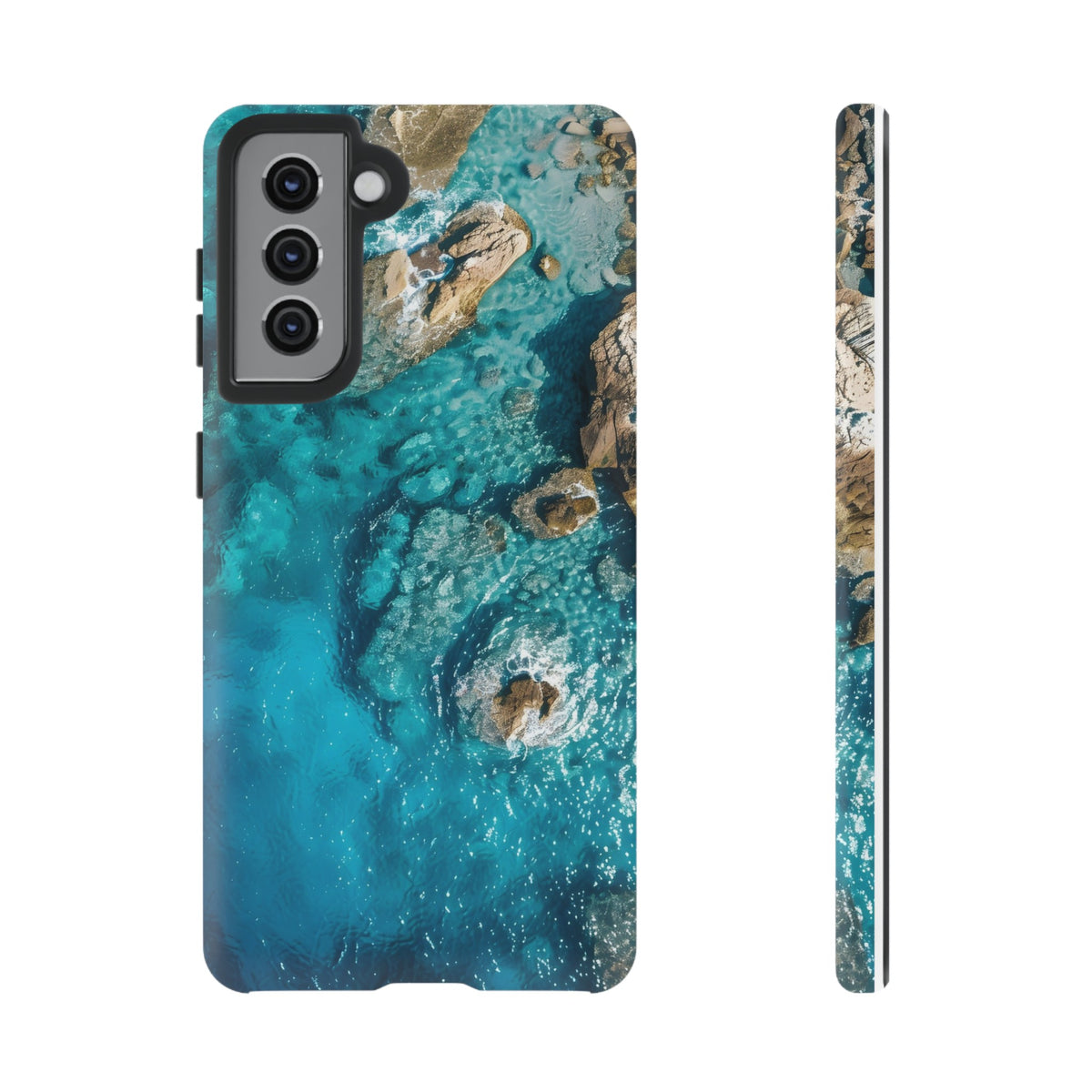 Nature sea landscape with idyllic view of water Tough Phone Case