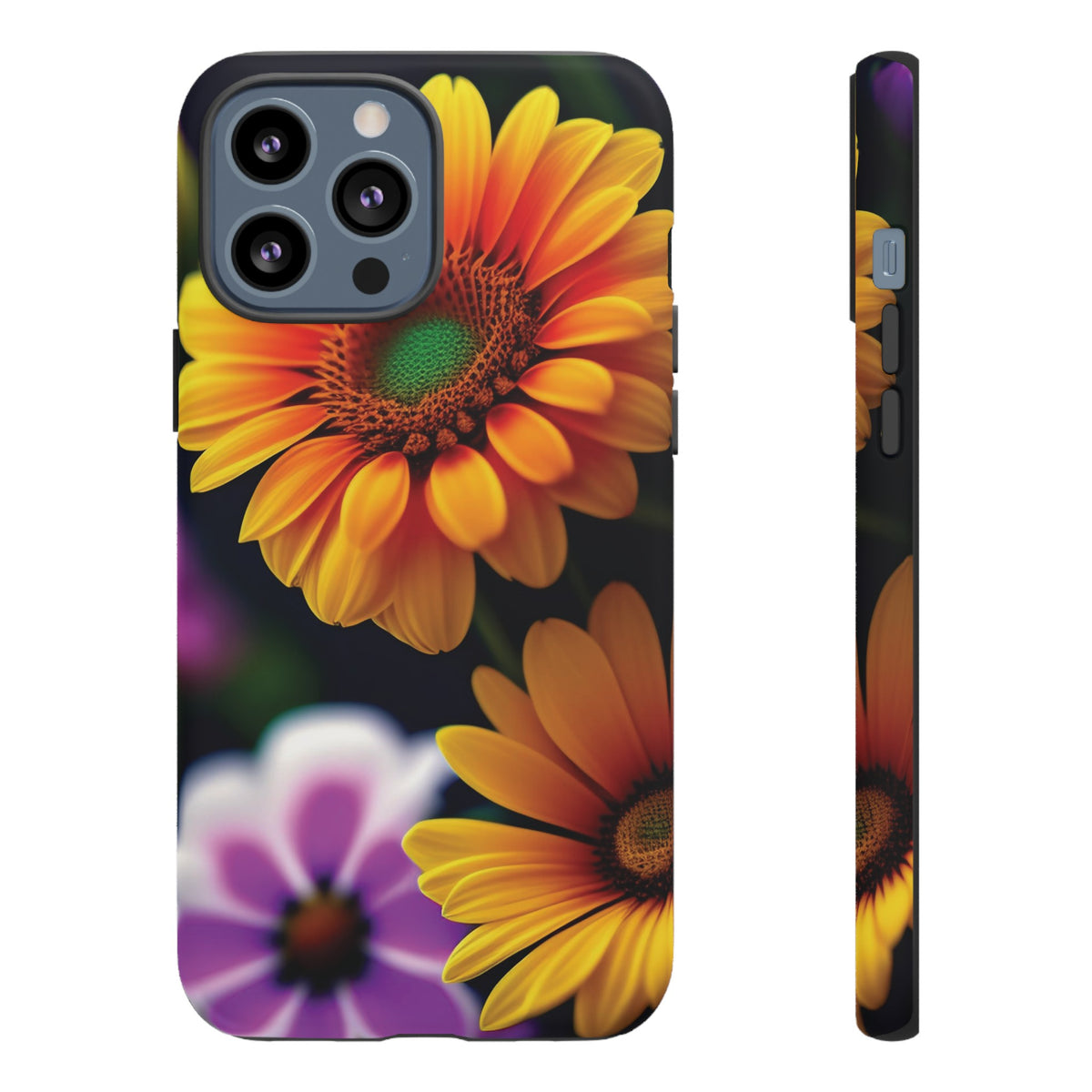 Flowers that are as beautiful as the sun Tough Phone Cases