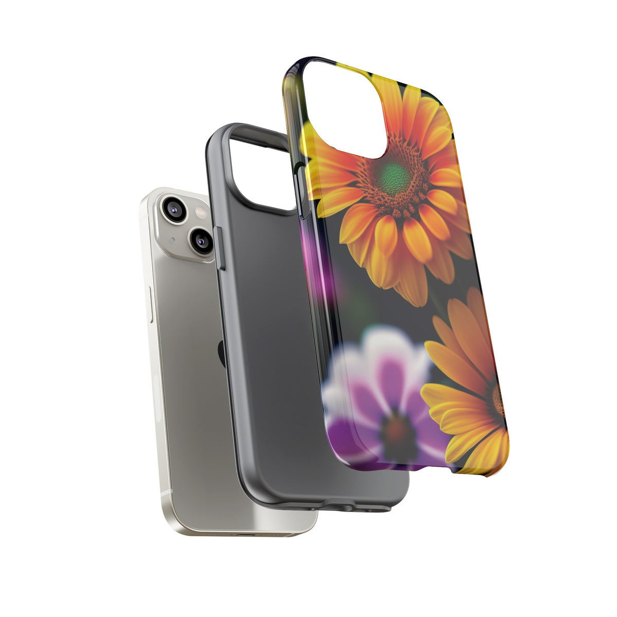 Flowers that are as beautiful as the sun Tough Phone Cases