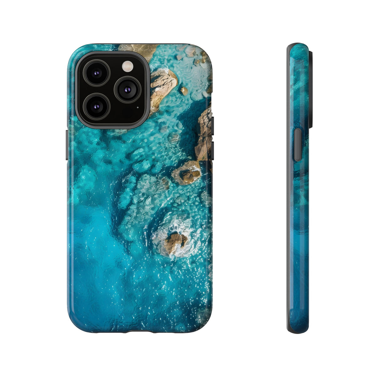 Nature sea landscape with idyllic view of water Tough Phone Case