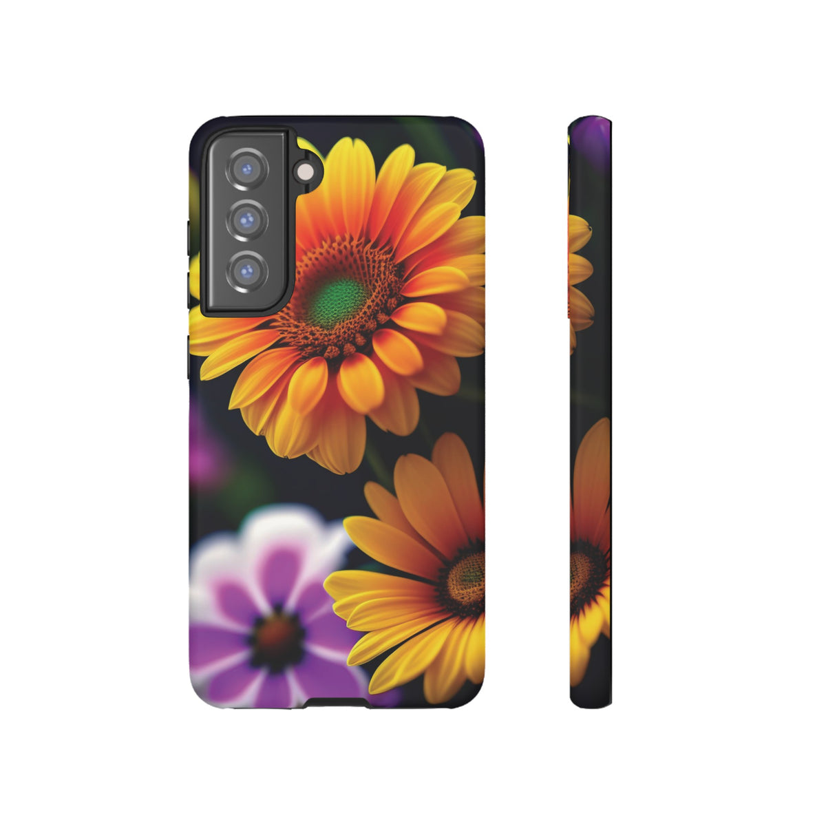 Flowers that are as beautiful as the sun Tough Phone Cases