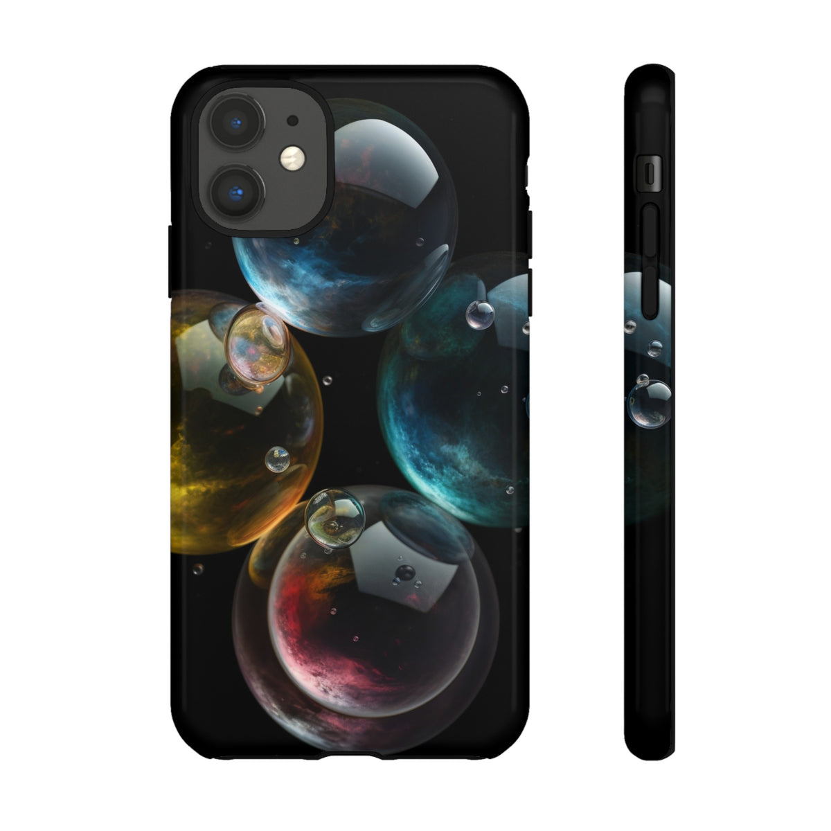 Shiny Bubbles Tough Phone Cases