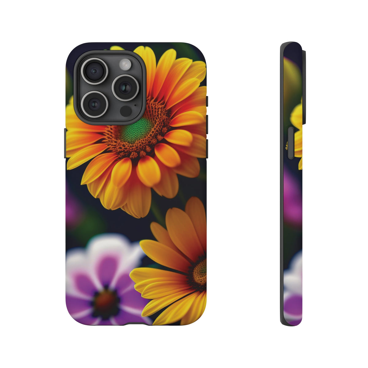 Flowers that are as beautiful as the sun Tough Phone Cases