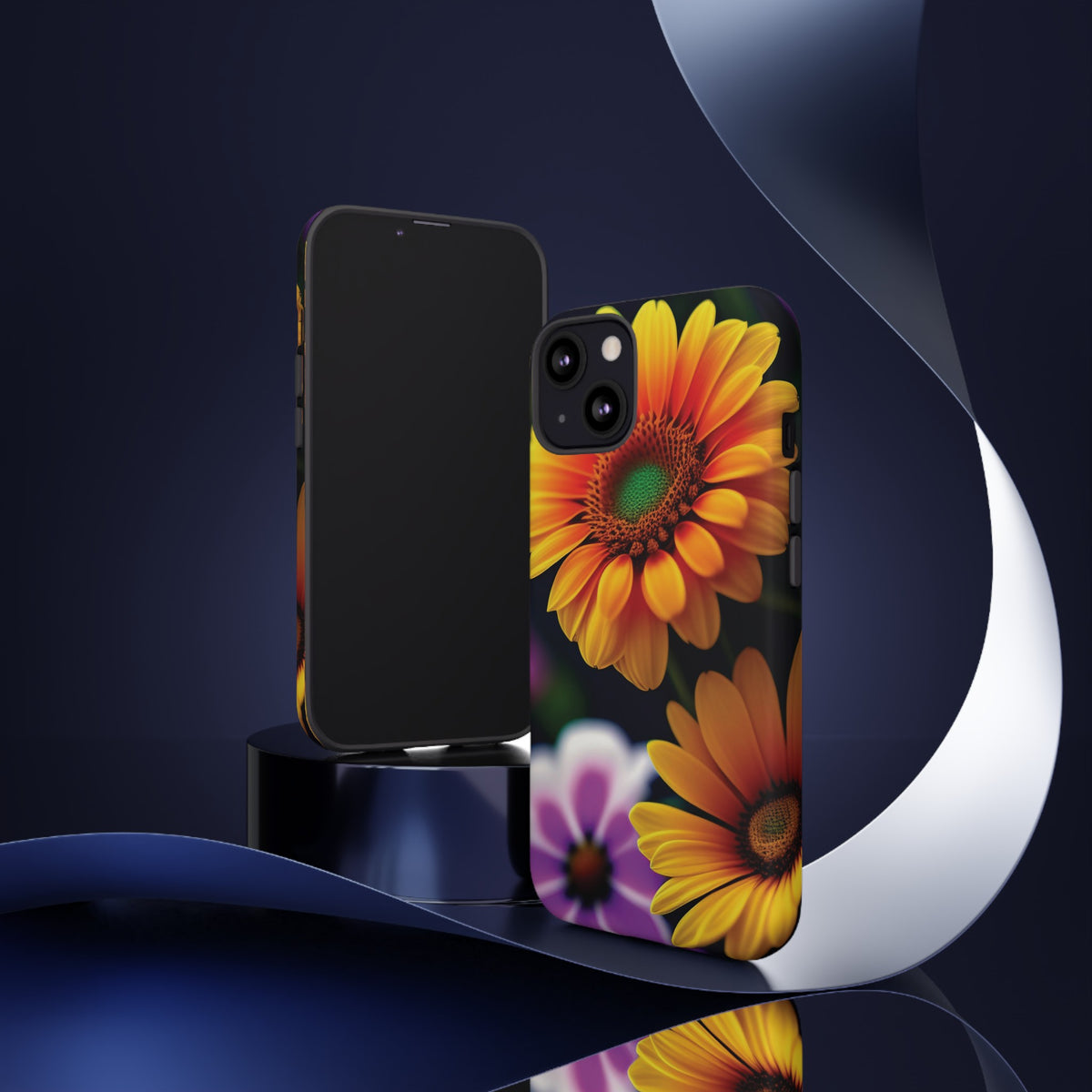 Flowers that are as beautiful as the sun Tough Phone Cases