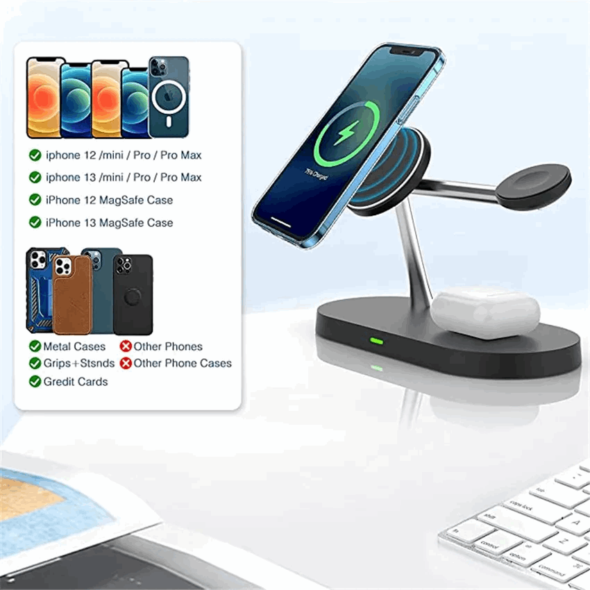 3-in-1 Wireless Charging Stand